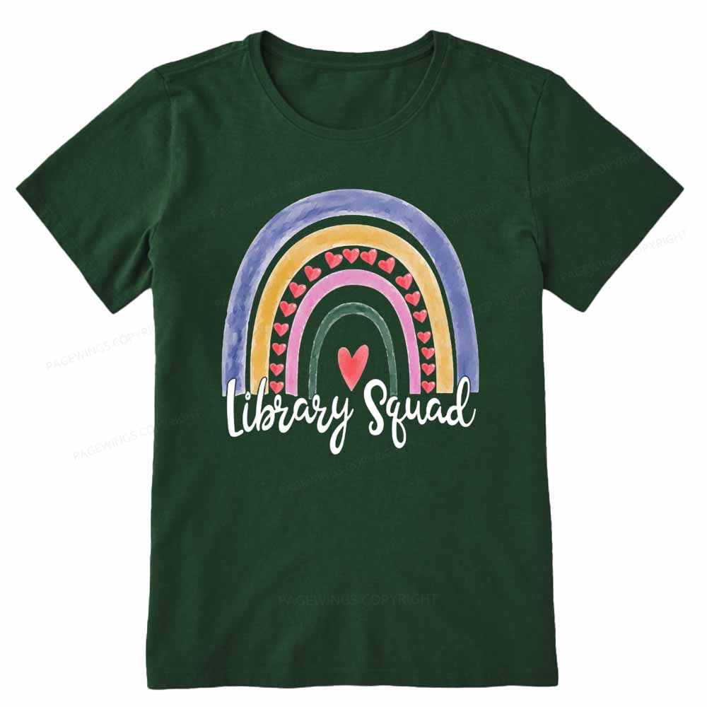 Pagewings Library Squad Shirt Unisex Classic T-shirt
