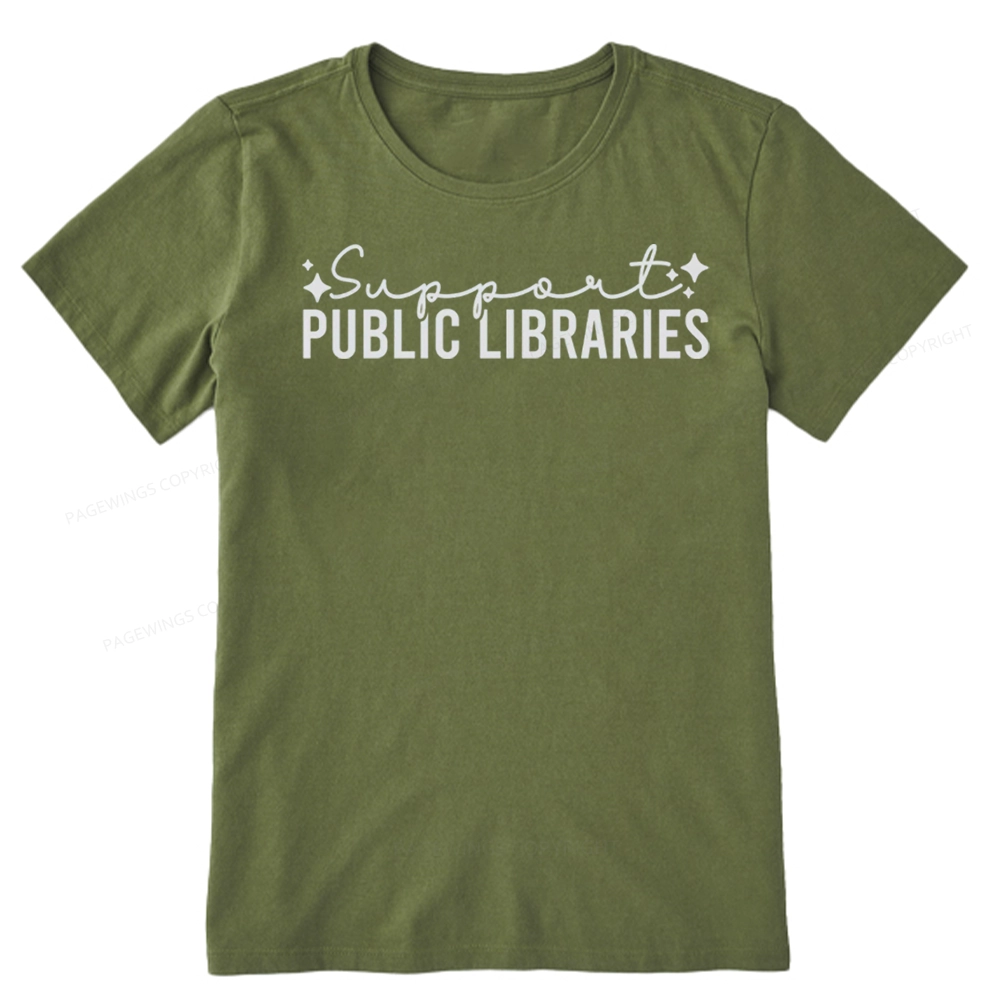 Pagewings Public Libraries Unisex Classic T-shirt