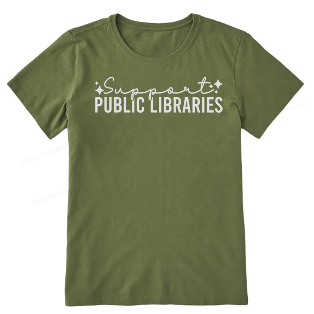 Pagewings Public Libraries Unisex Classic T-shirt
