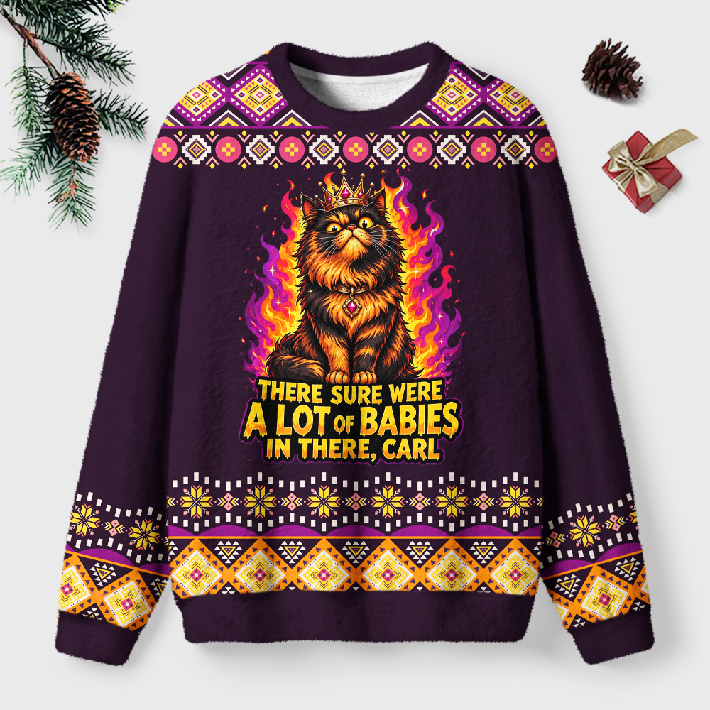 Pagewings Sci Fi Book Lover Unisex Ugly Light Knit Sweatshirt