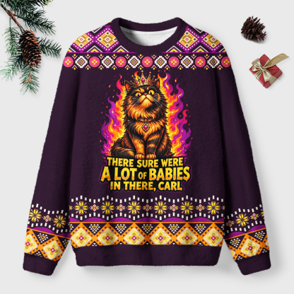 Pagewings Sci Fi Book Lover Unisex Ugly Light Knit Sweatshirt