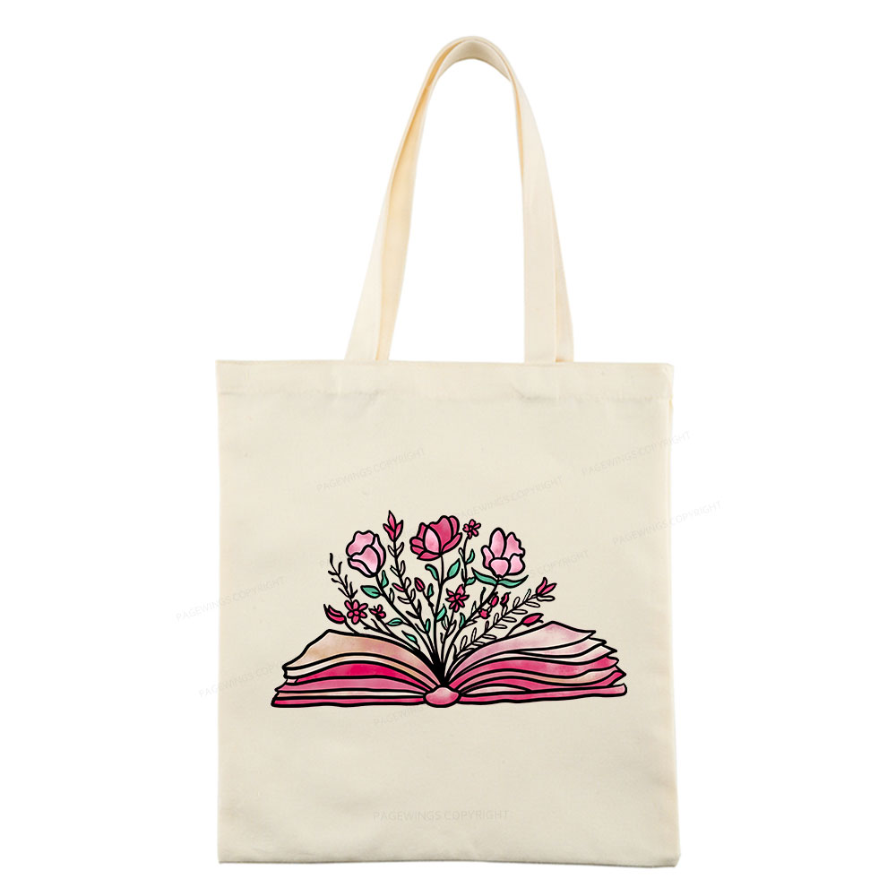 Pagewings Booktrovert Definition Funny Book Lover Png Tote Bag