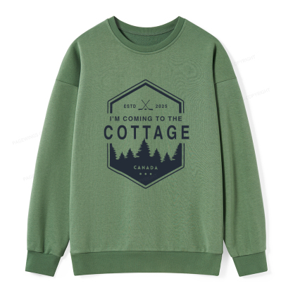 Pagewings Coming To The Cottage Classic Sweatshirt