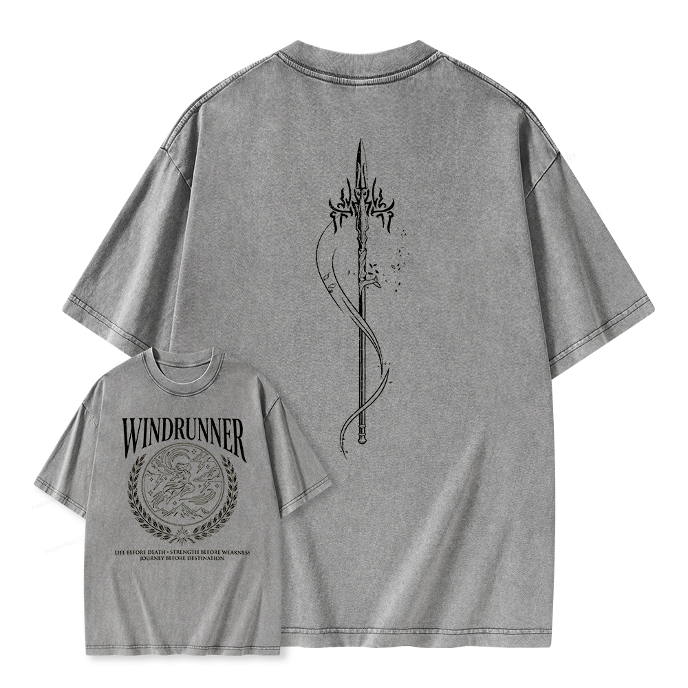 Pagewings Windrunner Unisex Washed T-shirt