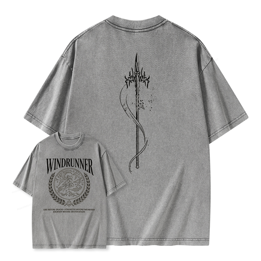 Pagewings Windrunner Unisex Washed T-shirt