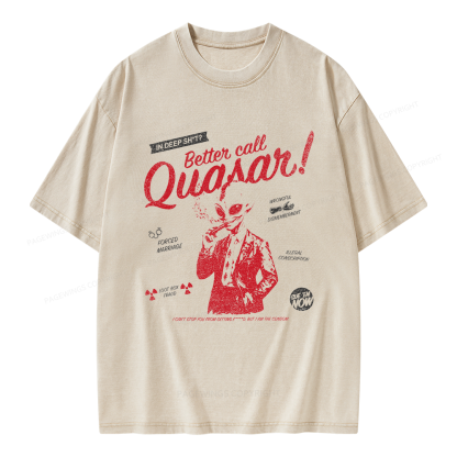 Pagewings Sci Fi Bookish Unisex Washed T-shirt