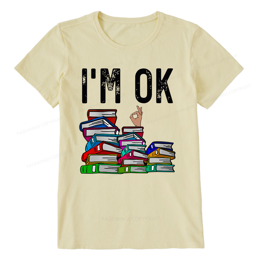 Pagewings Librarian Book Reader Funny Book Lover Unisex Classic T-shirt