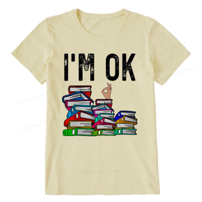 Pagewings Librarian Book Reader Funny Book Lover Unisex Classic T-shirt