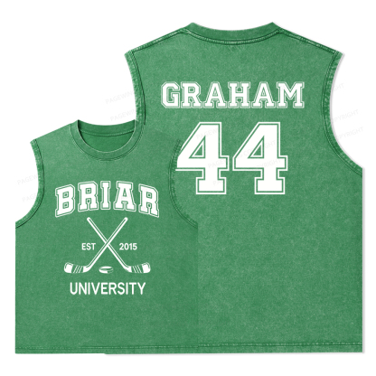Pagewings Hockey Romance Washed Tank Top