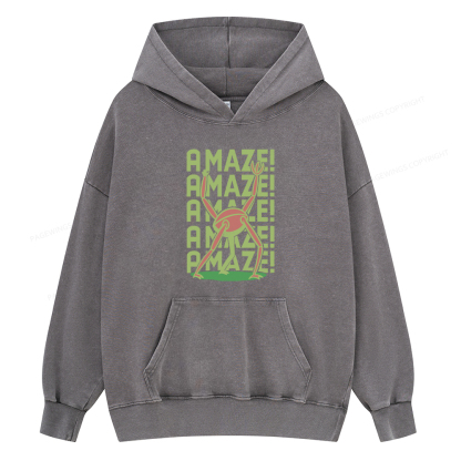 Pagewings Rocky Amaze Unisex Washed Hoodie