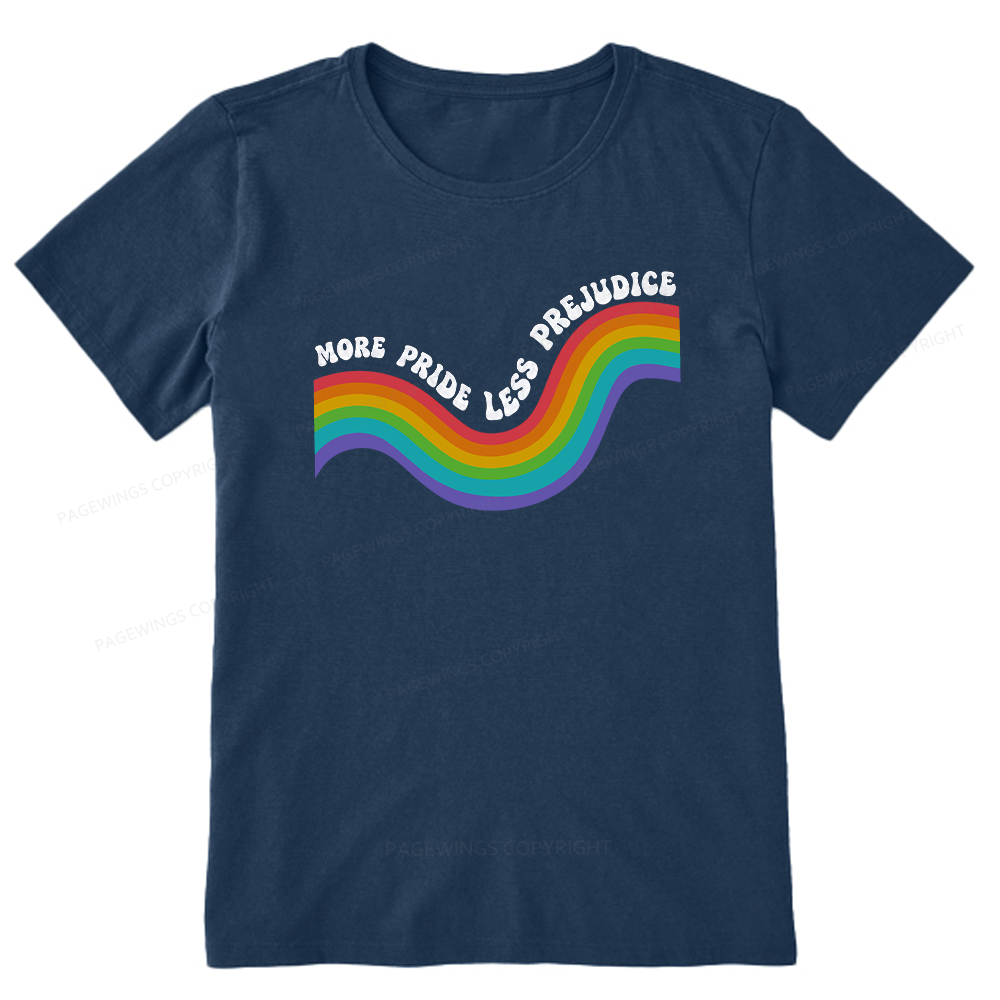 Pagewings More Pride Less Prejudice Unisex Classic T-shirt