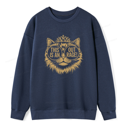 Pagewings This Is An Outrage Unisex Classic Sweatshirt
