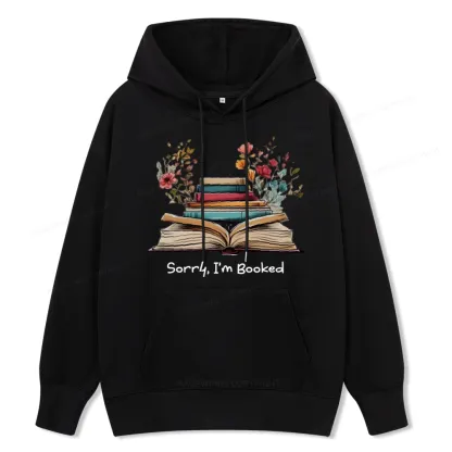 Pagewings Sorry I'm Booked Unisex Classic Hoodie