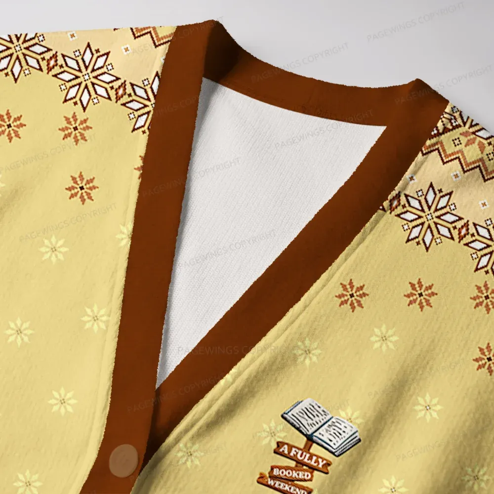 Pagewings Reading Retreat Unisex Ugly Cardigan Sweaters