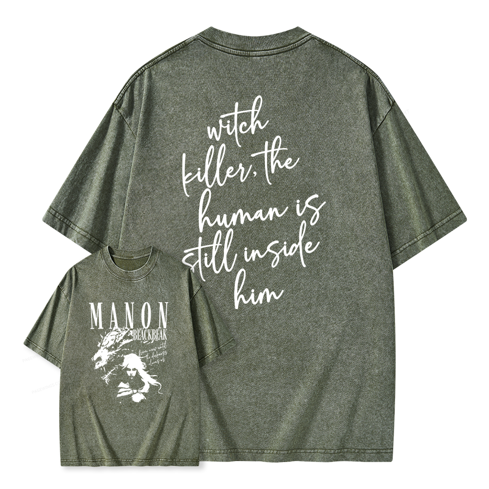 Pagewings Fantasy Book Lover Unisex Washed T-shirt