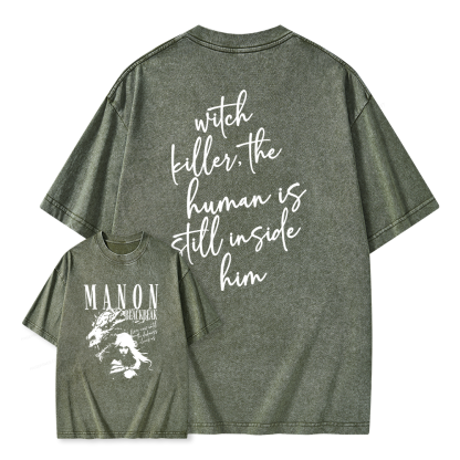 Pagewings Fantasy Book Lover Unisex Washed T-shirt