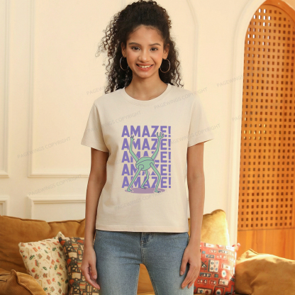 Pagewings Rocky Amaze Women's Washed T-shirt