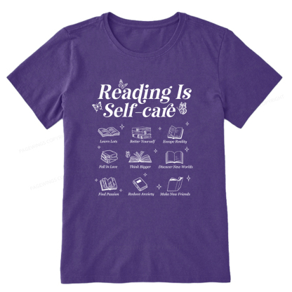 Pagewings Reading Is Self Care Unisex Classic T-shirt