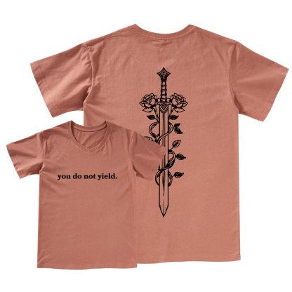 Pagewings Throne of Glass Merch TOG Shirt, Aelin Galathynius V-neck T-shirt
