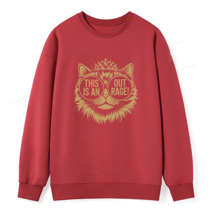 Pagewings This Is An Outrage Unisex Classic Sweatshirt