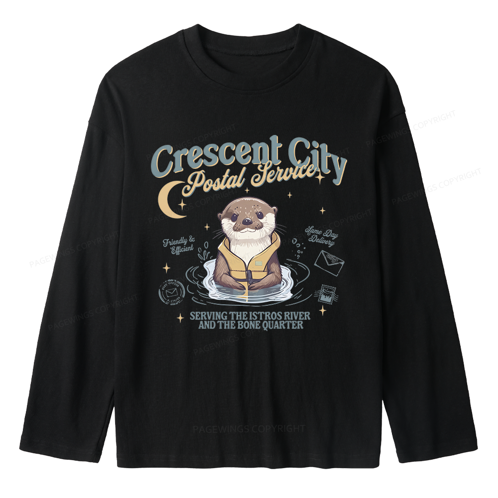 Pagewing Reading Fantasy Bookish Unisex Lightweight Long Sleeve T-Shirt