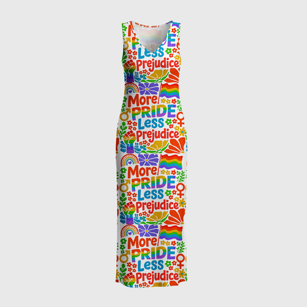Pagewings More Pride Less Prejudice Crochet Maxi Dress