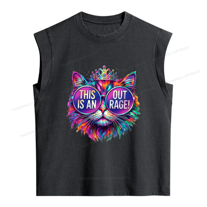Pagewings Sci-Fi Book Lover Women's Washed Tank Top