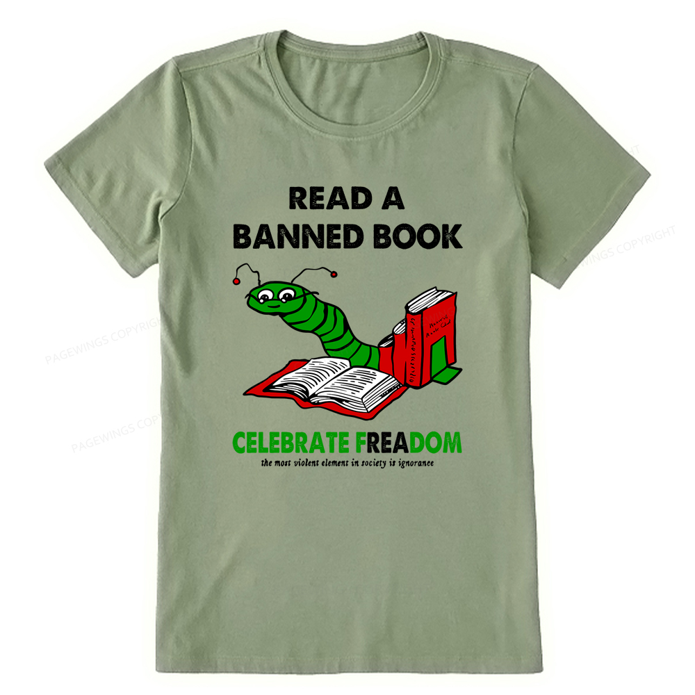 Pagewings Read A Banned Book Unisex Classic T-shirt