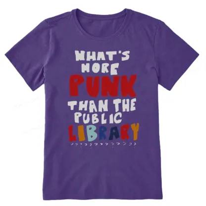 Pagewings What's More Punk Than The Public Library Unisex Classic T-shirt