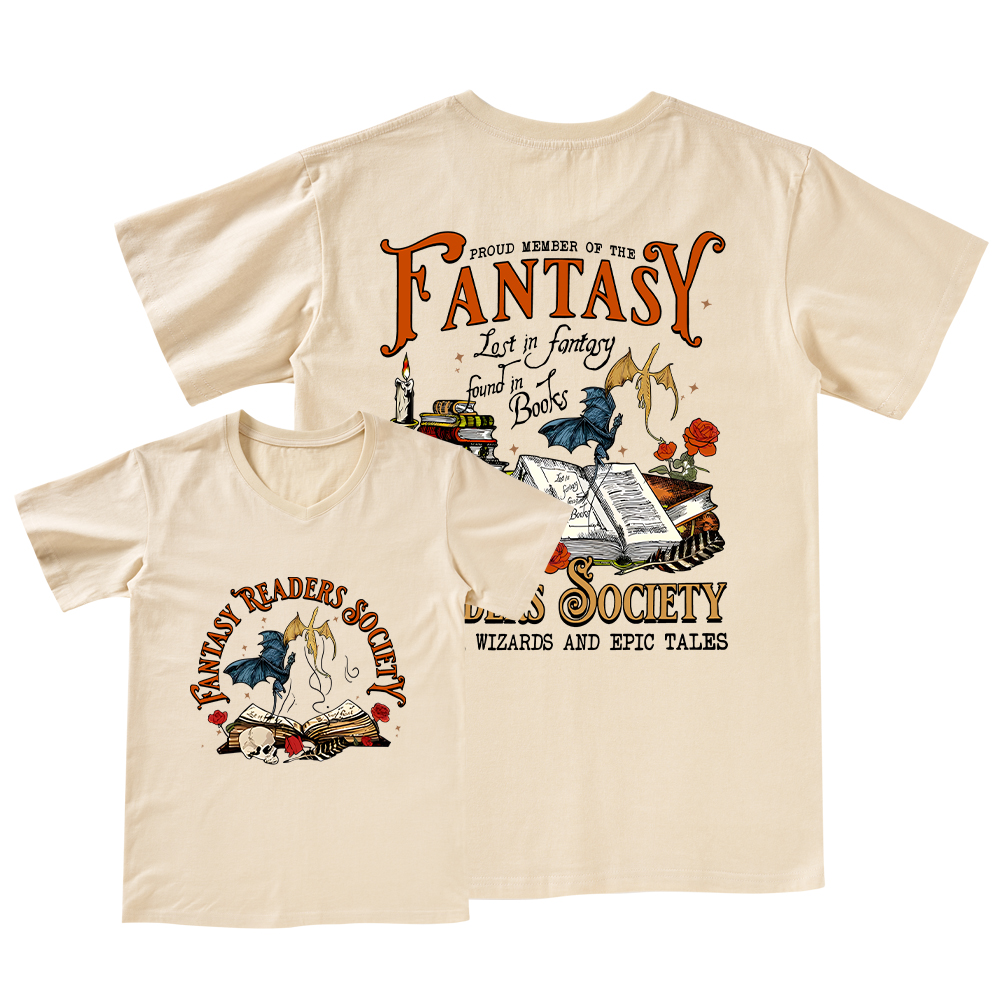 Pagewings  The World Will Be Saved And Remade V-neck T-shirt