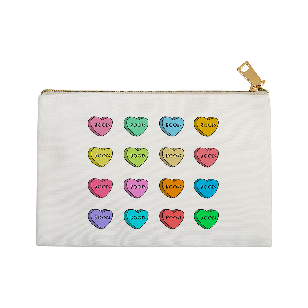 Pagewings Valentine's Day Librarian Pouch