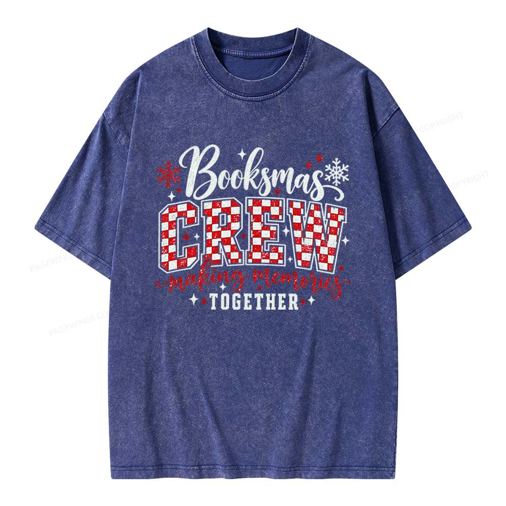 Pagewings Making Memories Unisex Washed T-shirt