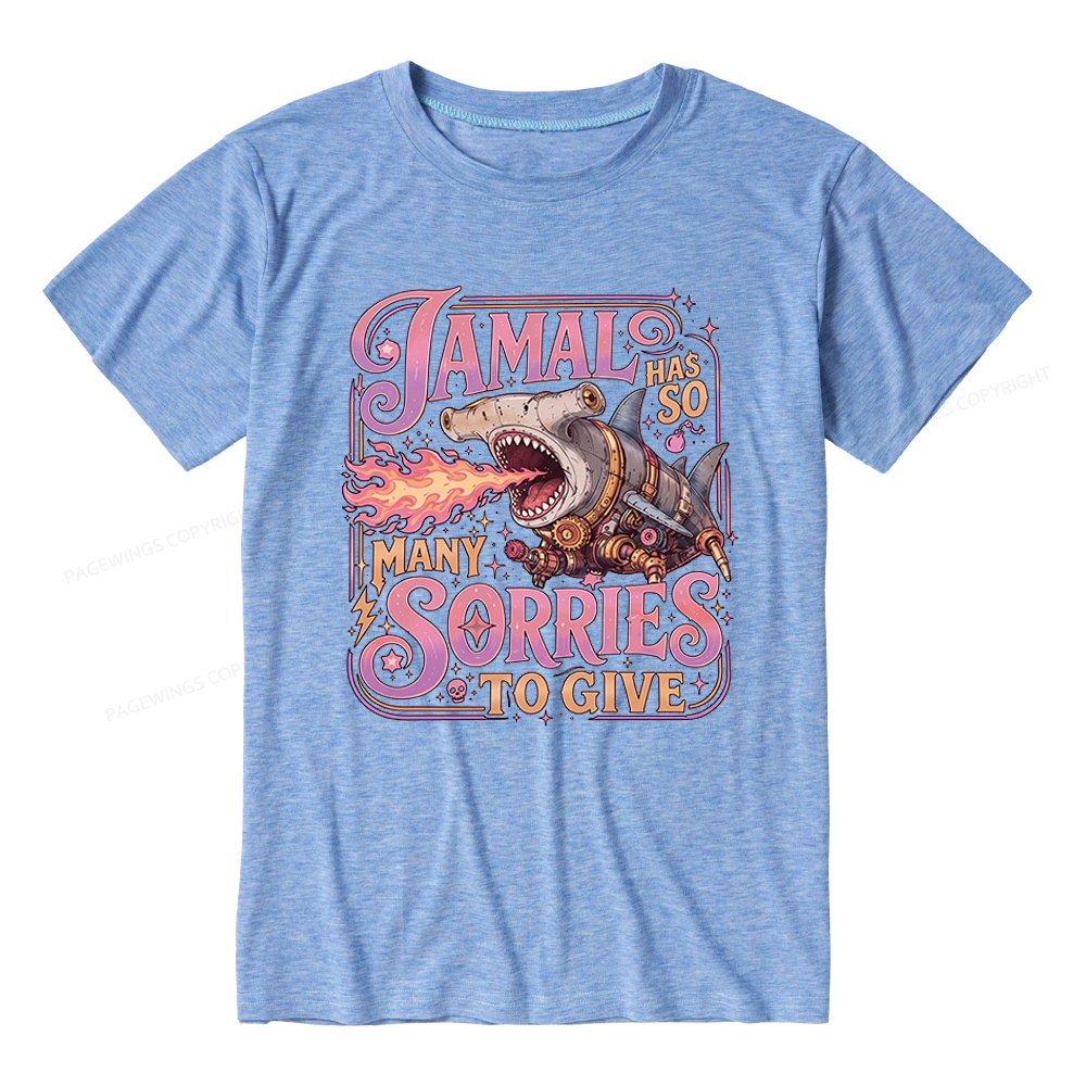 Pagewings So Many Sorries To Give Unisex Heather T-Shirt