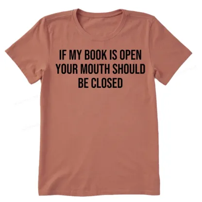 Pagewings Your Mouth Should Be Closed Unisex Classic T-shirt