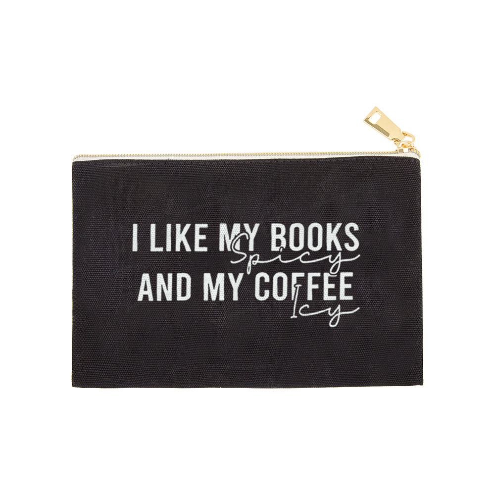 Pagewings I Like My Books And My Coffee Pouch