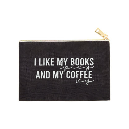 Pagewings I Like My Books And My Coffee Pouch