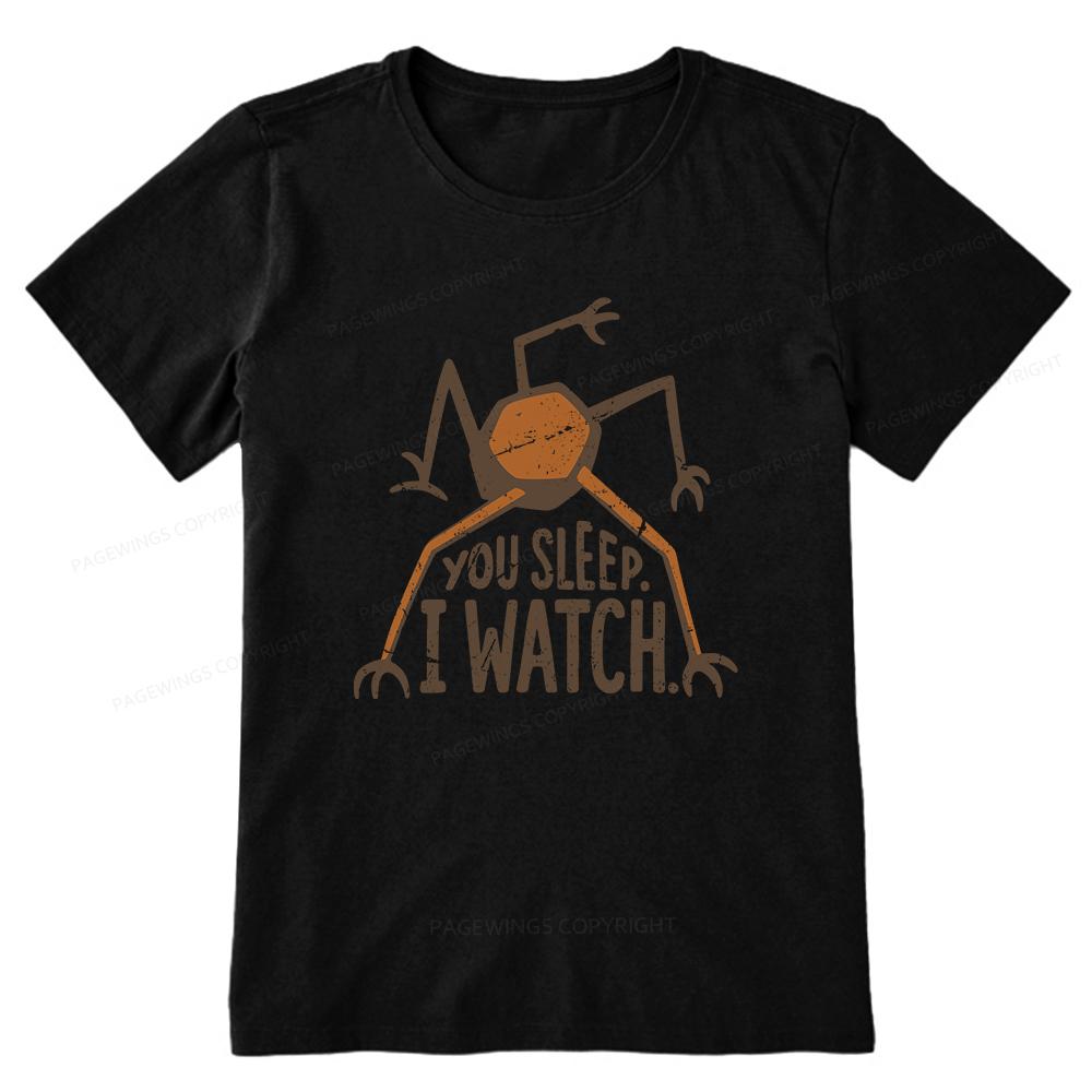 Pagewings You Sleep I Watch Unisex Classic T-shirt
