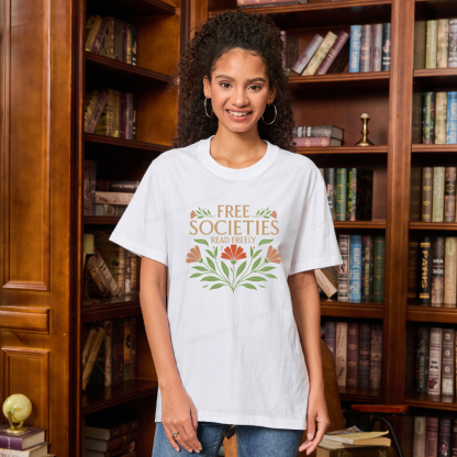 Pagewings Free Societies Read Freely Unisex Classic T-shirt