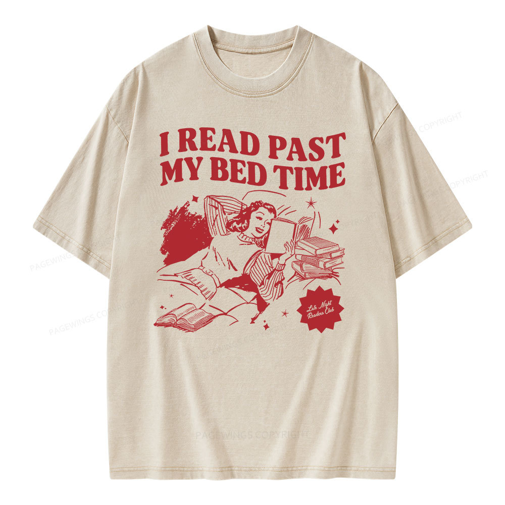 Pagewing Book Club Sweatshirt Unisex Washed T-shirt