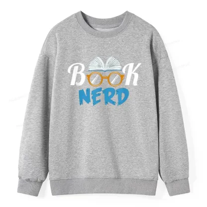 Pagewings Book Nerd Unisex Classic Sweatshirt