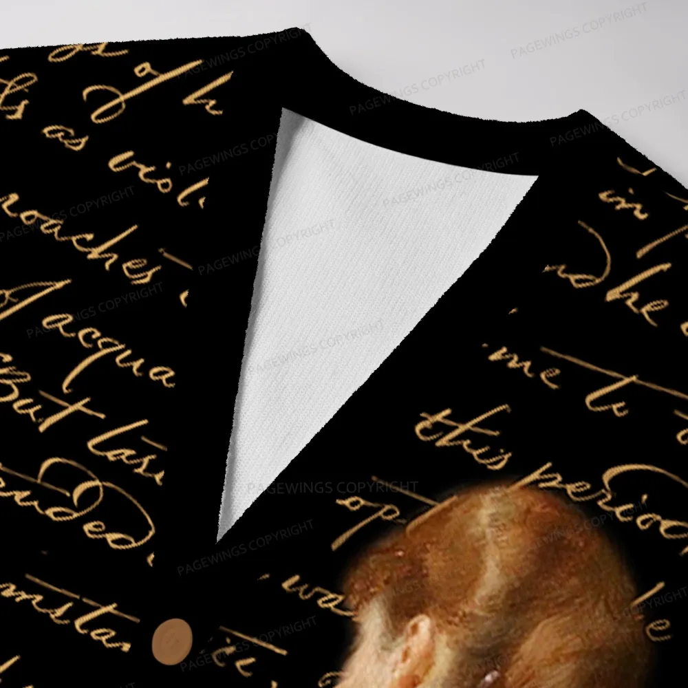 Pagewings Literature Unisex Ugly Cardigan Sweaters