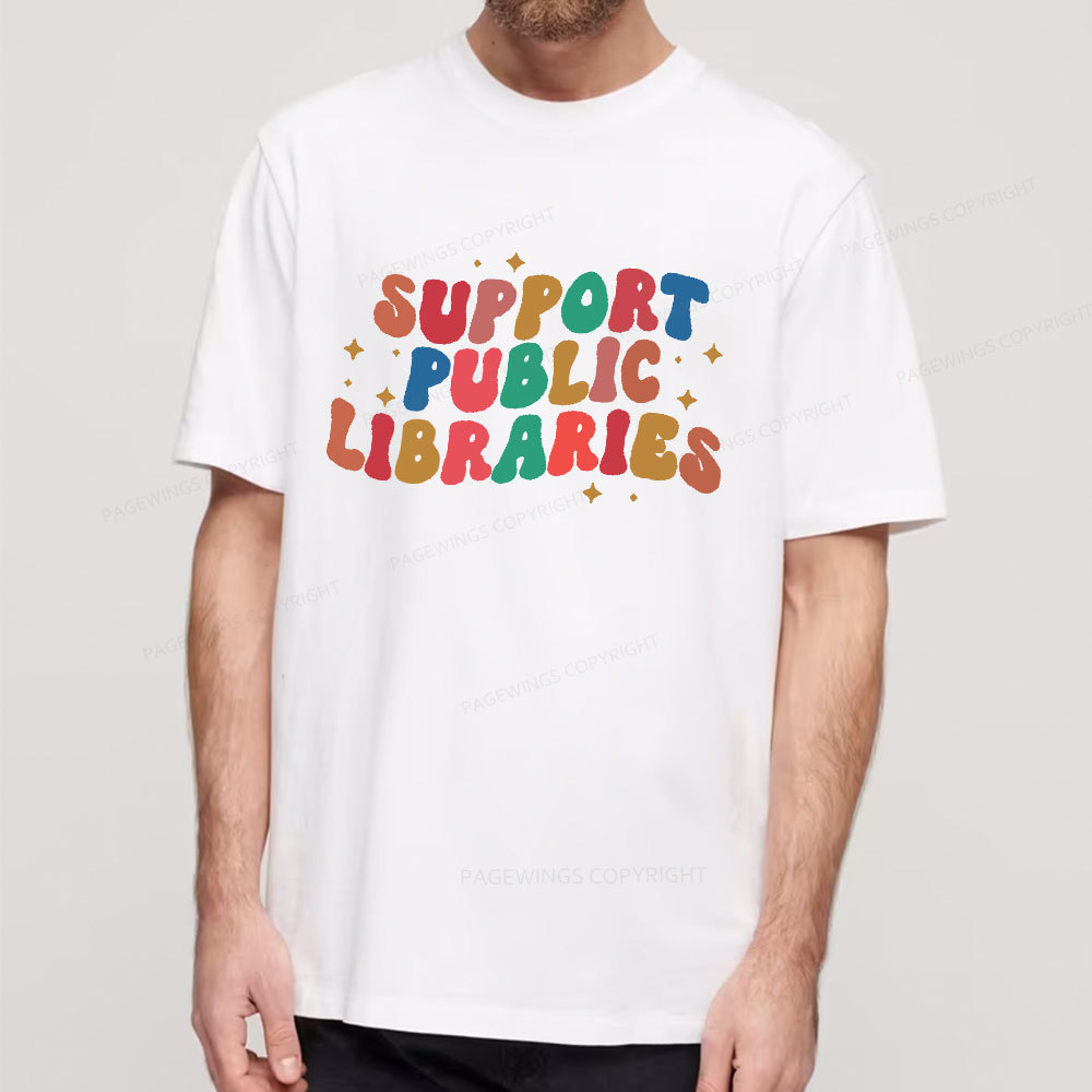 Pagewings Public Library Unisex Classic T-shirt