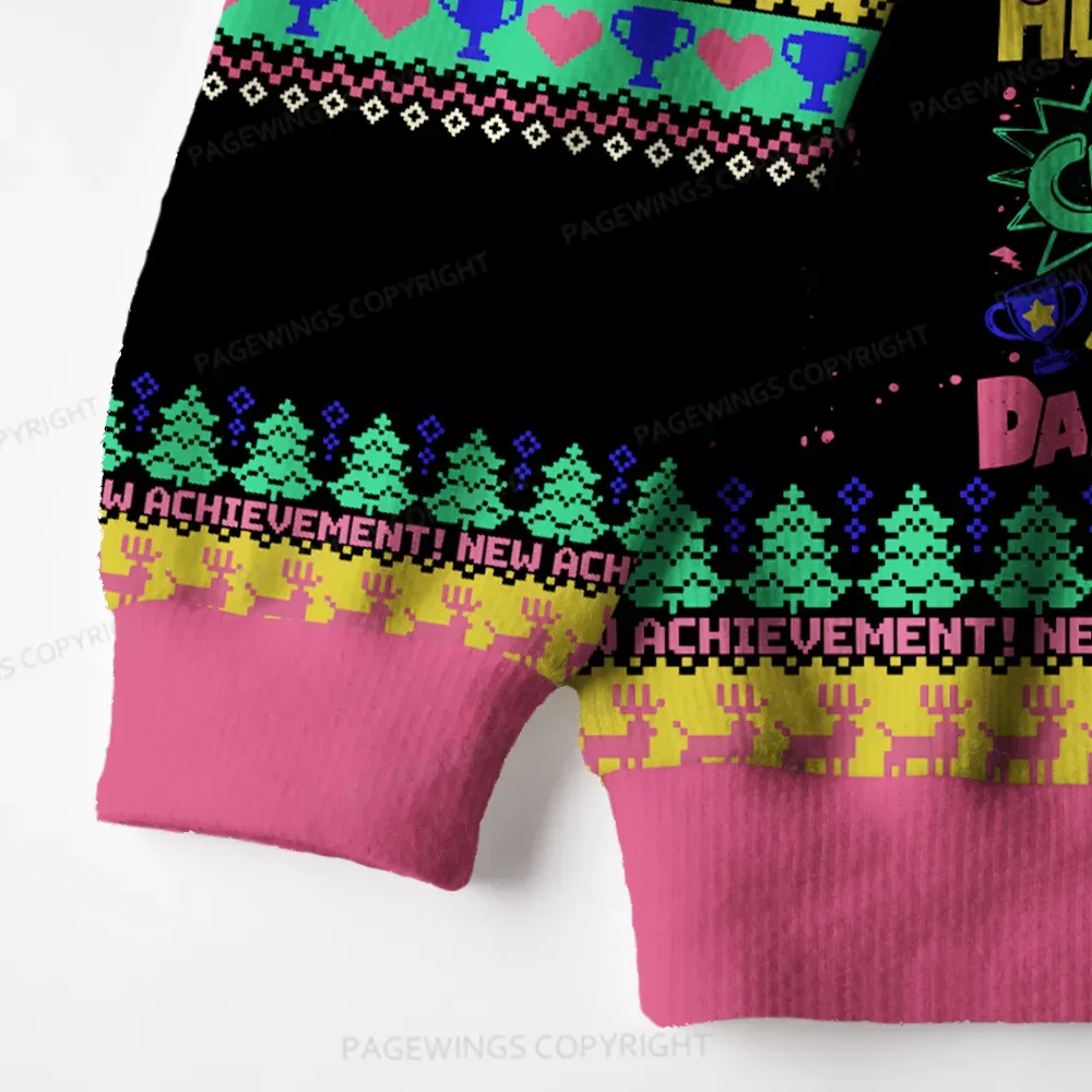 Pagewings New Achievement  Unisex Ugly Knit Sweatshirt