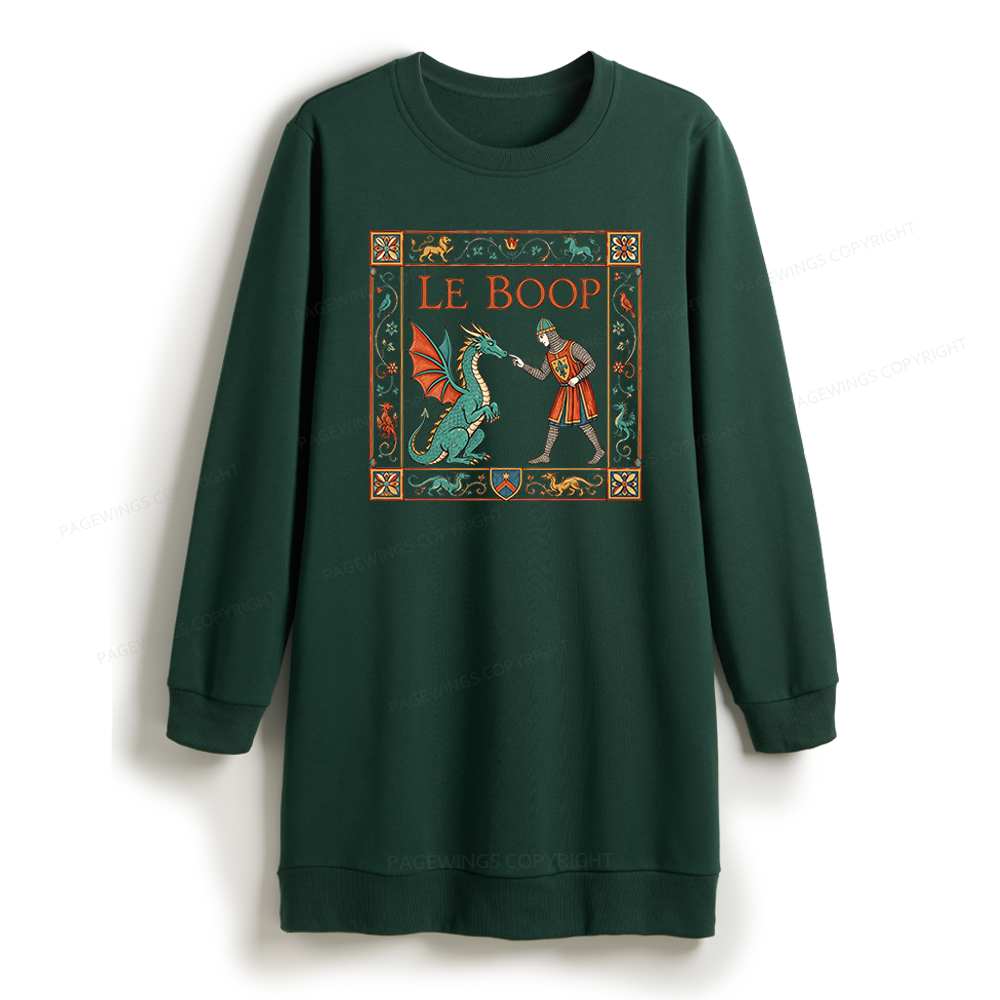 Pagewings Le Boop Sweatshirt Dress