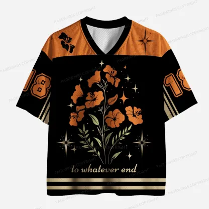 Pagewings To Whatever End Unisex Mesh Jersey