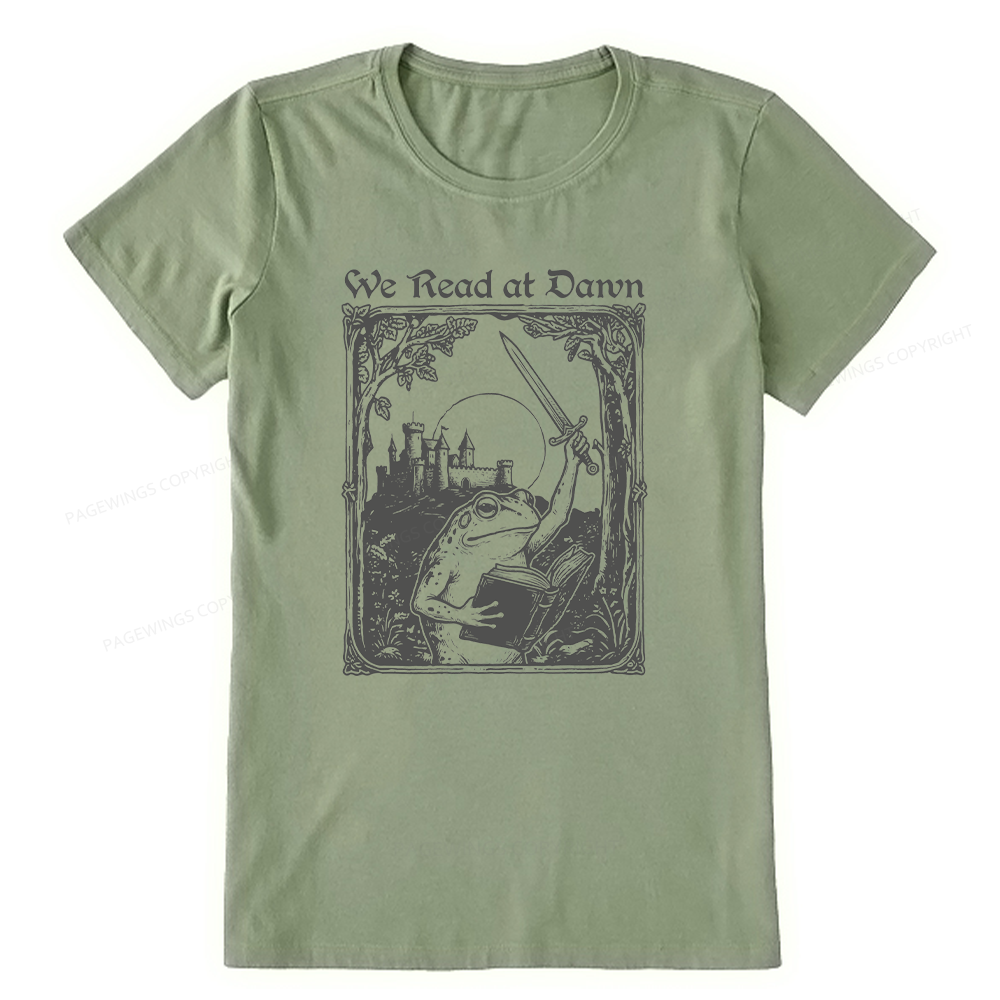 Pagewings We Read At Dawn Unisex Classic T-shirt