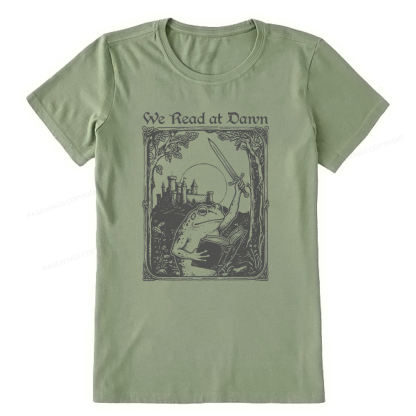 Pagewings We Read At Dawn Unisex Classic T-shirt