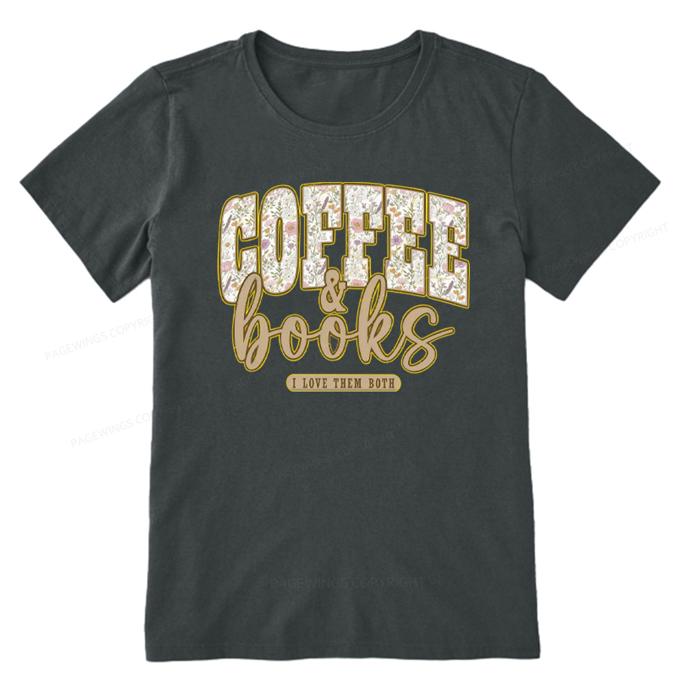 Pagewings Coffee And Books Unisex Classic T-shirt