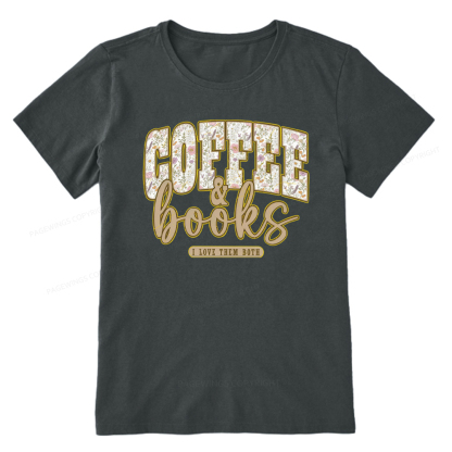 Pagewings Coffee And Books Unisex Classic T-shirt