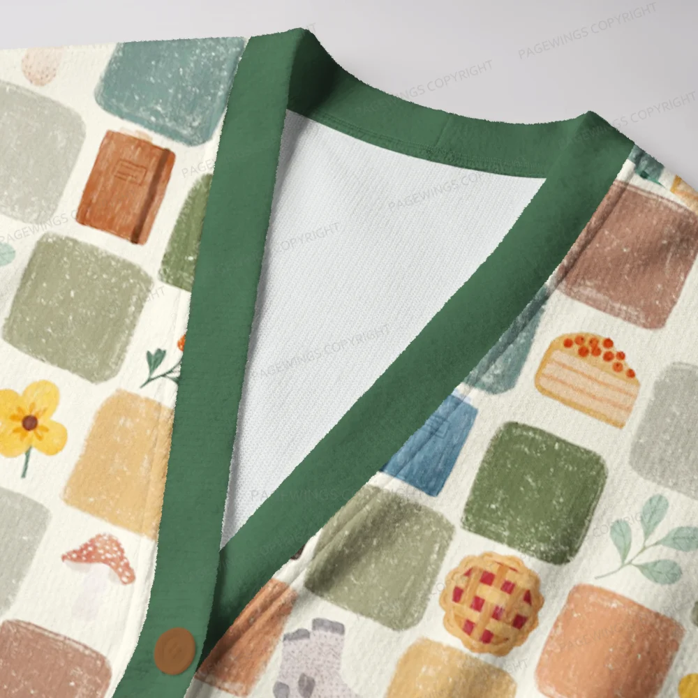 Pagewings Bookish Unisex Ugly Cardigan Sweaters